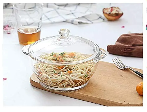 Set_of_2,_1500_ML_and_2500_ML_Toughened_Glass_Microwave_Dishwasher_Safe_Pot_Serving_Bowl_Casserole_with_Lid_Glass_Serving_Bowl_(Clear,_Pack_of_2)