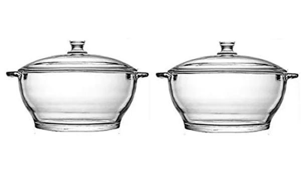 1500ml_Toughened_Glass_Microwave_Dishwasher_Safe_Pot_Serving_Bowl_Casserole_with_Lid_Glass_Serving_Bowl_(Clear,_Pack_of_2)