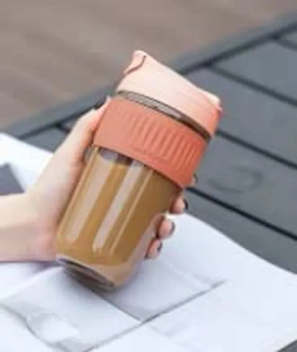 Set_of_2,_Leak_Proof_Glass_Travel_Coffee_Mug_with_Lid,_500_ML,_Reusable_Coffee_Cup_with_Silicone_Sleeve,_BPA_Free,_Microwave_Safe,_Durable_(Pink_Glow)