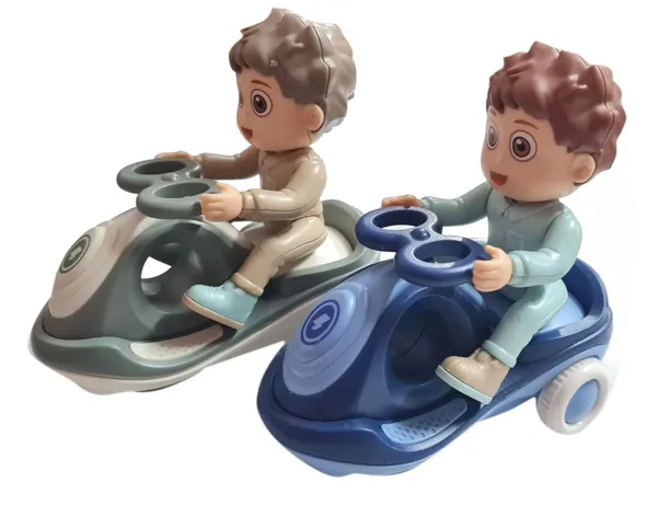 2_Pieces,_Friction_Powered_Mini_Magic_Swing_Car_Twister_Ride_On_Car_Tricycle_Cartoon_Scooter_Toy_with_Inertia_&_Swing_Function_Stunt_Scooter_Toy_-_Cartoon_Boy_Riding_Tricycle