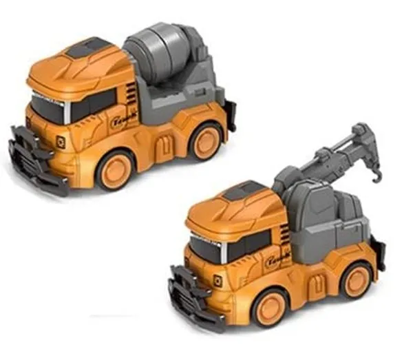 Pack_of_2,_Mini_Construction_Truck_Set_Inertia_Friction_Powered_Drive_Crash_Resistant_Mini_Simulated_Mixer_Crane_Model_Toy_for_Child,_3_inches_Each,_Yellow