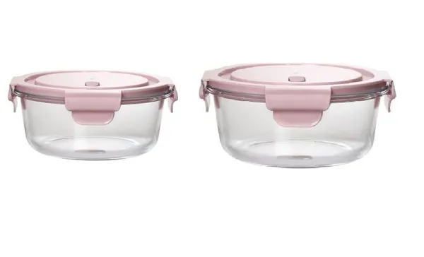 Set_of_2_Borosilicate_Glass_Round_Food_Storage_Container_Set_with_Air_Vent_Lid_Airtight_Lid_Microwave_Safe_Containers,_Glass_Lunch_Box,_600_ML,_800_ML,_Pink