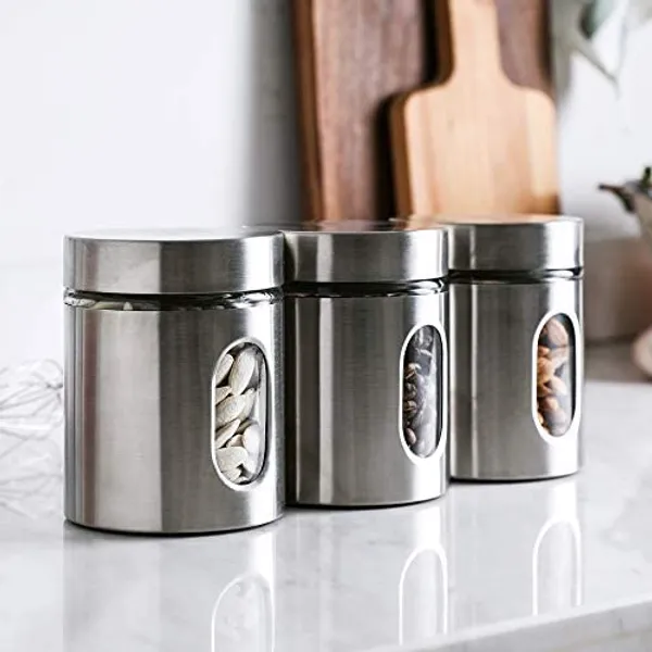Set_of_3,_500_ML_Each_Airtight_Glass_Jar_Food_Storage_Container_with_Stainless_Steel_Cover_Window_Visible_Canister_Set_Glass_&_Airtight_Lid,_Silver