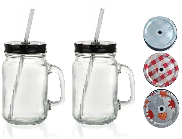 Pack_of_2,_Glass_Mason_Sipper_Jar_with_Straw,_Print_Lid_Glass_Sipper_with_Silicone_Straw_-_Drinking_Cup_for_Kids_Boys_Girls_for_Milk,_Juice,_Cold_Coffee_350_ML,_Clear