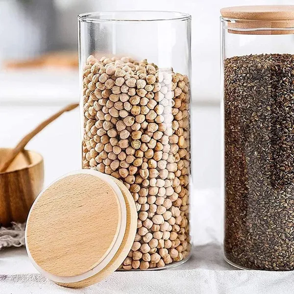 Set_of_3,_Borosilicate_Glass_Kitchen_Jars_with_Bamboo_Wood_Air_Tight_LidsTea_Coffee_Cereals_Grains_Storage_Container_Clear_Kitchen_Jar_Canister_Set_1000_ML_Each,_Clear