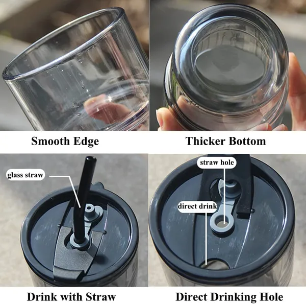 2_Pieces,_Tea_and_Cold_Coffee_Glass_Sipper_Tumbler_with_Lid,_Glass_Straw_and_Protective_Anti-Slip_Leather_Sleeve_for_Hot_and_Cold_Beverages_Tea_Coffee_Travel_Mug_400_ML,_Grey