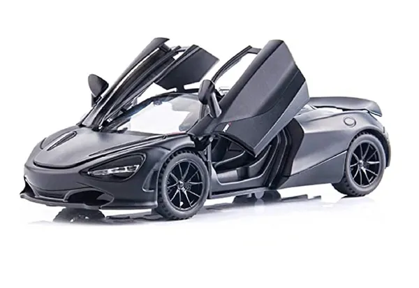 6_Inches_Metal_Diecast_Super_Sports_Car_Model_with_Light_Sound,_Pull_Back_Car,_Opening_Doors,_Black