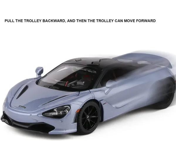 6_Inches_Metal_Diecast_Super_Sports_Car_Model_with_Light_Sound,_Pull_Back_Car,_Opening_Doors,_Silver