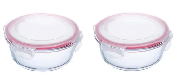 2_Pieces,_Borosilicate_Glass_Round_Food_Storage_Container_Set_With_Airtight_Lid_Microwave_Safe_Containers,_Glass_Lunch_Box,_1_Piece,_1250_ML
