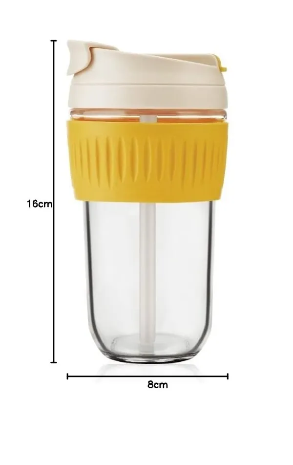 Dual_lid_Reusable_Portable_Leak_Proof_Coffee_Cup_with_Straw_&_Airtight_Lid,_High_Temperature_Resistance_Glass_Sipper_with_Silicone_Sleeve,_BPA_Free_Car_Travel_Mason_Jar_400_ML,_Yellow