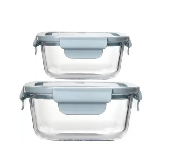 Set_of_500_ML_&_750_ML_Square_Microwave_Safe_Container_Bowl_with_airtight_lid,_Klip_and_Store_Leak_Proof_Toughened_Glass_Borosilicate_Square_microven_Bowls_with_lid,_Clear