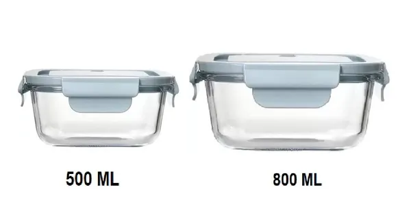 Set_of_500_ML_&_750_ML_Square_Microwave_Safe_Container_Bowl_with_airtight_lid,_Klip_and_Store_Leak_Proof_Toughened_Glass_Borosilicate_Square_microven_Bowls_with_lid,_Clear