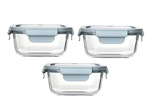 3_Pieces,_750_ML_Square_Microwave_Safe_Container_Bowl_with_airtight_lid,_Klip_and_Store_Leak_Proof_Toughened_Glass_Borosilicate_Square_microven_Bowls_with_lid,_Clear