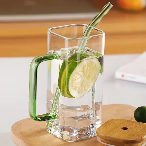 3_Pieces,_400_ML_Heat_Resistant_Square_Glass_Tea_Cup_Juice_Microwave_Safe_Cold_Coffee_Color_Handle_Transparent_Mug_Drinkware_Ice_Coffee_Mug,_Multicolor