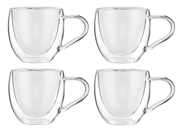 250_ML_Borosilicate_Glass_Double_Wall_Coffee_Mug_Cup_Insulated_Mug_for_Hot_Cold_Mug_Set,_4_Piece,_Clear