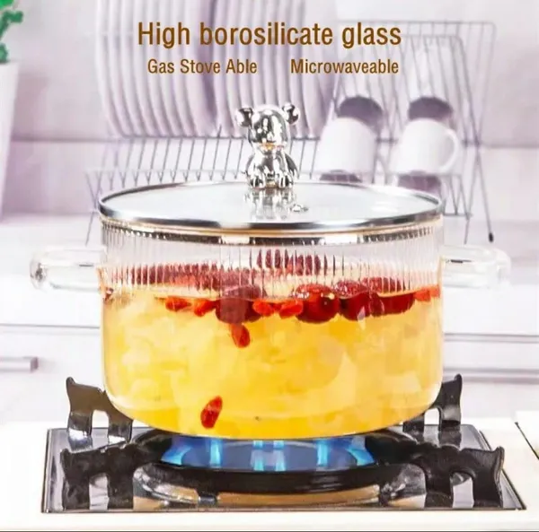 _Fluted_Glass_Cooking_Pot_1600_Ml_-_Heat-Resistant_Flame_Safe_Borosilicate_Cookware_Stovetop_Pot_for_Pasta_Noodle,_Clear,_Uncoated