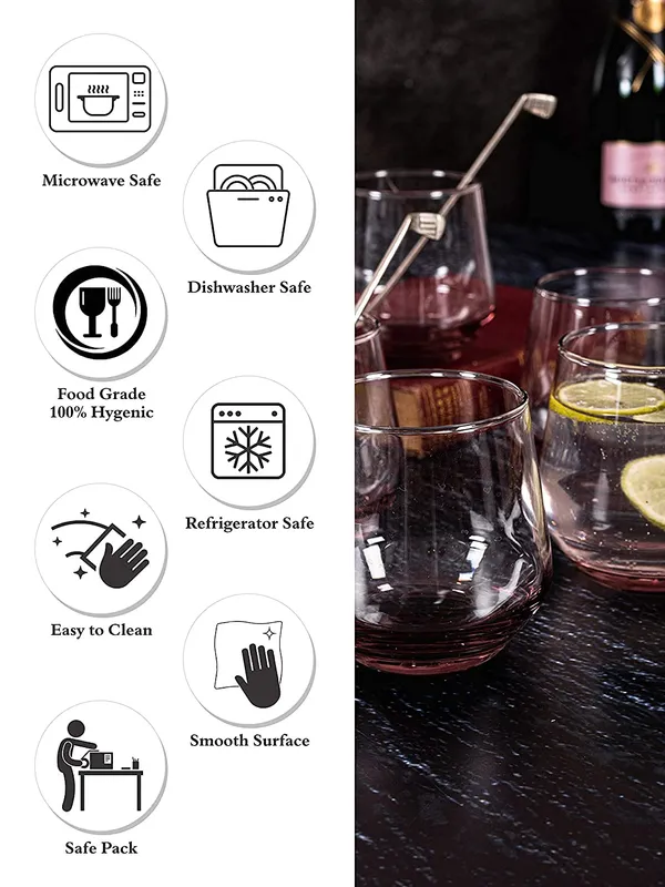 4_Pieces,_370_ML_Tumbler_Whiskey_Water_Juice_Glasses,_Pink