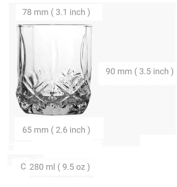 Pack_of_4,_280_ML_Self_Textured_Whiskey_Wine_Glass_Juice_Serving_Tumbler_Glass_Set