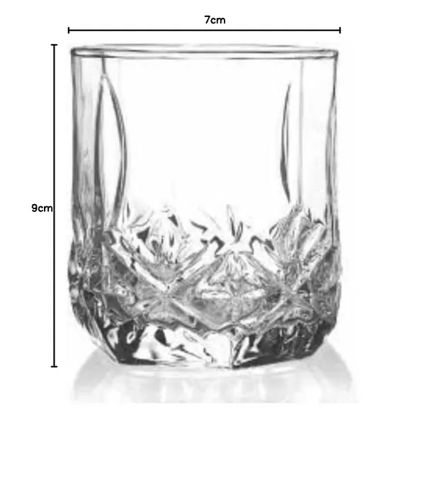 Pack_of_4,_280_ML_Self_Textured_Whiskey_Wine_Glass_Juice_Serving_Tumbler_Glass_Set