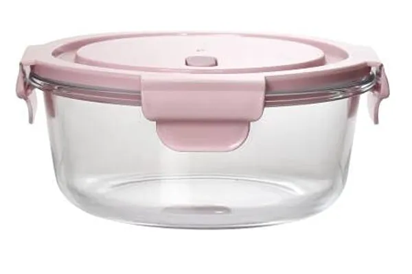 Pack_of_2,_370_ML_&_620_ML_Round_Borosilicate_Glass_Food_Storage_Oven_Safe_Container_Set_with_Air_Vent_Lid_Airtight_Lid_Microwave_Safe_reheating_Serving_Fridge_Container_Set
