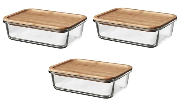 Set_of_3,_Rectangular_Microwave_Oven_Safe_Borosilicate_Glass_Containers_with_Wooden_Bamboo_Airitght_Lid_Leakproof_Seal_Microwave_and_Freezer_Safe_Bowl,_370_ML,_Clear