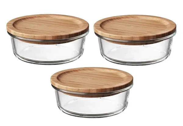 Set_of_3,_Round_Microwave_Oven_Safe_Borosilicate_Glass_Containers_with_Wooden_Bamboo_Airitght_Lid_Leakproof_Seal_Microwave_and_Freezer_Safe_Bowl,_370_ML,_Clear