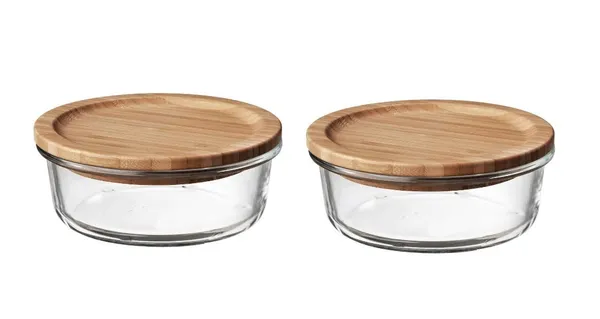Set_of_2,_Round_Microwave_Oven_Safe_Borosilicate_Glass_Containers_with_Wooden_Bamboo_Airitght_Lid_Leakproof_Seal_Microwave_and_Freezer_Safe_Bowl,_370_ML,_Clear