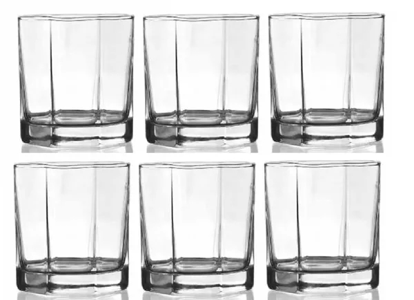 6_Pieces,_285_ML_Glass_Whiskey_Wine_Glass,_Polygonal_Clear_Glass_for_Whisky,_Cocktail,_Gift_for_Anniversary,_Wedding,_Housewarming,_Birthday