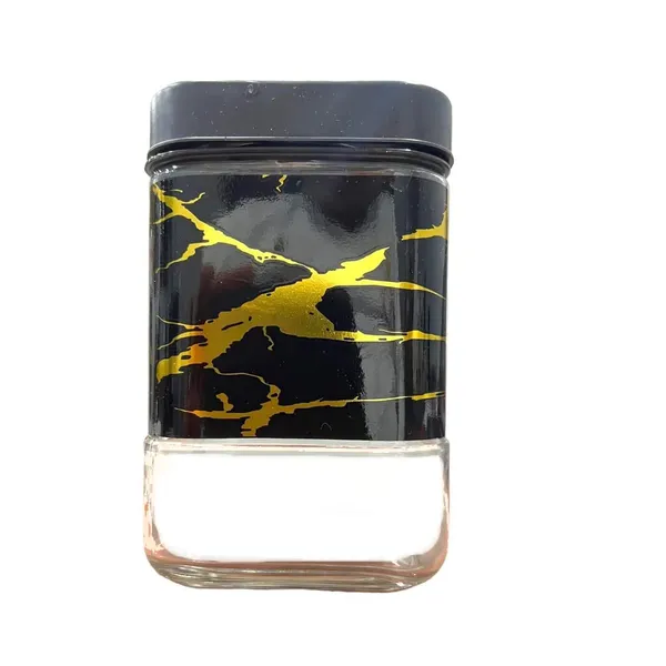 950_ML_Airtight_Glass_Jar_Food_Storage_Kitchen_Container_Set_with_Stainless_Steel_Cover_Visible_Rectangular_Canister_Set_Glass_&_Airtight_Lid,_Black
