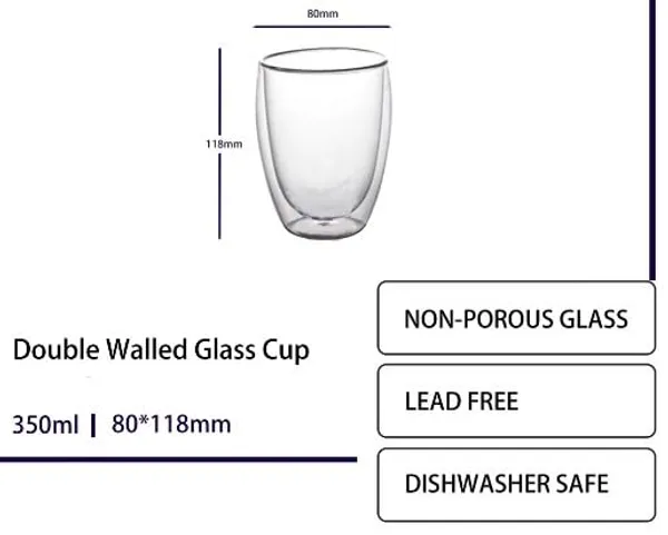 350ML_Borosilicate_Glass_Double_Wall_Tumbler_Mug_Cup_Insulated_Mug_for_Hot_Cold_Mug_Set,_3_Piece,_Clear