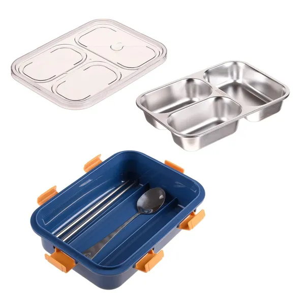 750_ML_Leak_Proof_Stainless_Steel_Lunch_Box_3_partition_Spill_Proof_Tiffin_Box_Adult_Office_Worker_School_Lunch_Box,_Pink