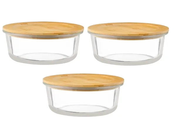 Pack_of_3,_630_ML_Round_Microwave_Oven_Safe_Borosilicate_Glass_Containers_with_Wooden_Bamboo_Airitght_Lid_Leakproof_Seal_Microwave_and_Freezer_Safe_Bowl,_Clear