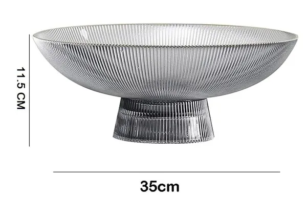 10_Inch_Glass_Fruit_Bowl_for_Dining_Table_Home_Kitchen_Decorative_for_Tabletop,_Brown
