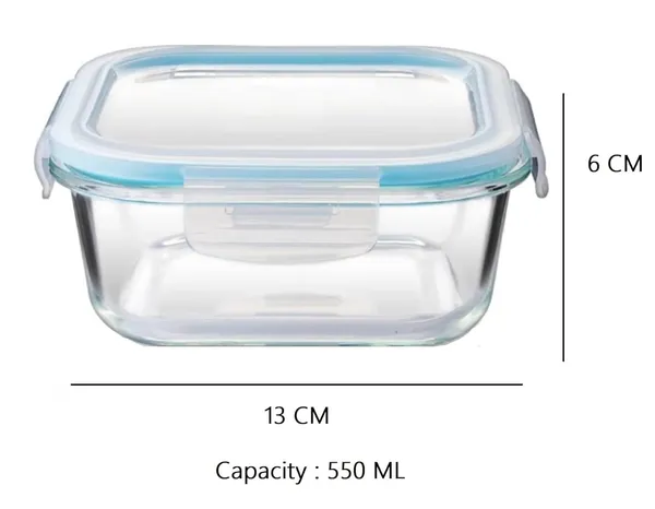 _520_ML_Square_Microwave_Safe_Borosilicate_Glass_Container_with_Airtght_Lid,_Oven_Safe_Freezer_Safe_Bowl,_Clear