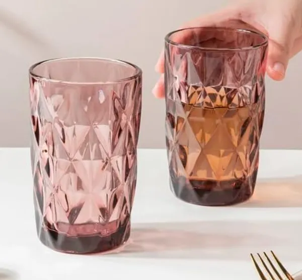 2_Pieces,_Geometric_Design_Drinking_Glasses_Set_Tumbler_Glasses_-_Thick_Walled_Purple_Tumbler_for_Cocktail,_Juice,_Water,_Mixed_Drinks,_Beer_and_Coffee,_400_ML_Each