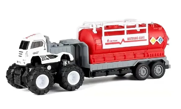 1:43_Inertia_Water_Tanker_Big_Wheel_Metal_DieCast_Fire_Brigade_Water_Tanker_Truck_10_inches,_Grey
