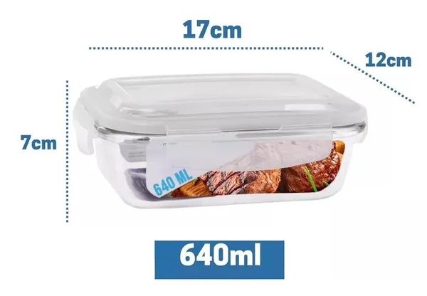 640_ML_Rectangular_Borosilicate_Glass_Food_Storage_Oven_Safe_Container_Set_with_Airtight_Lid_Microwave_Safe_Bowl,_Glass_Serving_Bowl,_1_Piece,_Clear