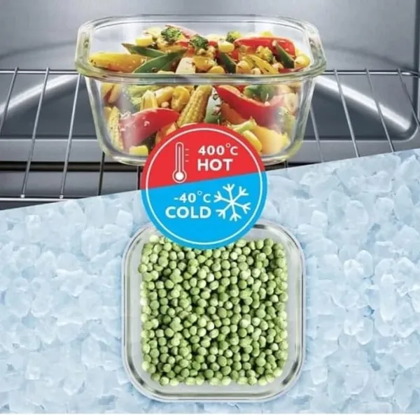 800_ML_Square_Microwave_Safe_Borosilicate_Glass_Bowl_Container_with_airtight_lid,_Klip_and_Store_Leak_Proof_Fridge_Fresh_Containers,_1_Piece,_Clear