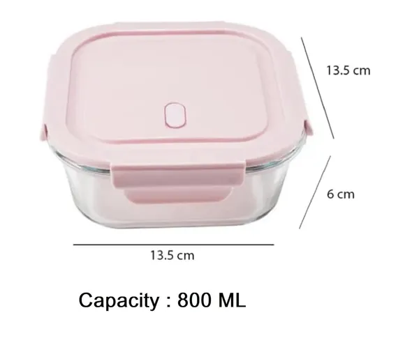 2_Pieces,_800_ML_Square_Microwave_Safe_Borosilicate_Glass_Bowl_Container_with_airtight_lid,_Klip_and_Store_Leak_Proof_Fridge_Fresh_Food_Containers,_Clear