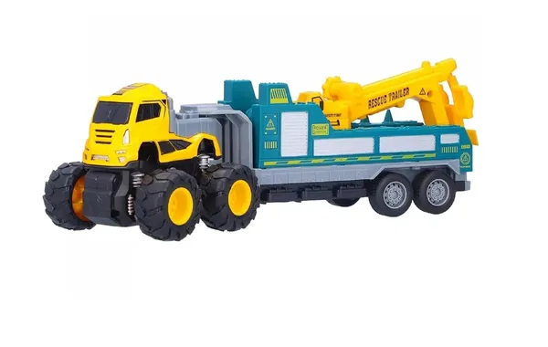 Inertia_Friction_Powered_1:43_Scale_Metal_Tow_Truck_DieCast_Car_8_Wheels_10_Inches_Long_Construction_Toy,_Green