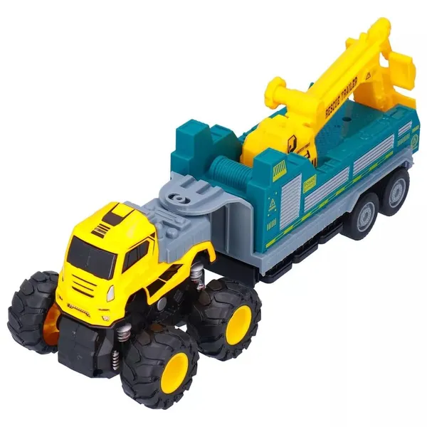 Inertia_Friction_Powered_1:43_Scale_Metal_Tow_Truck_DieCast_Car_8_Wheels_10_Inches_Long_Construction_Toy,_Green