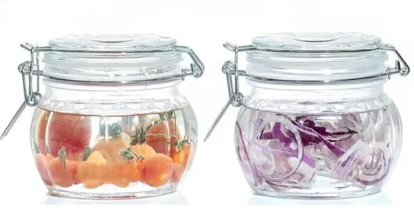 500_ML,_Airtight_Pop_Jar_Storage_Glass_Container_with_SS_Clip_Airtight_Lid_-_Grocery_Jar,_Cookie_Jar,_Candy_Jar,_Multipurpose_Kitchen_Container_Glass_Jar_Fancy_Cashew_Jar,_2_Piece,_Clear