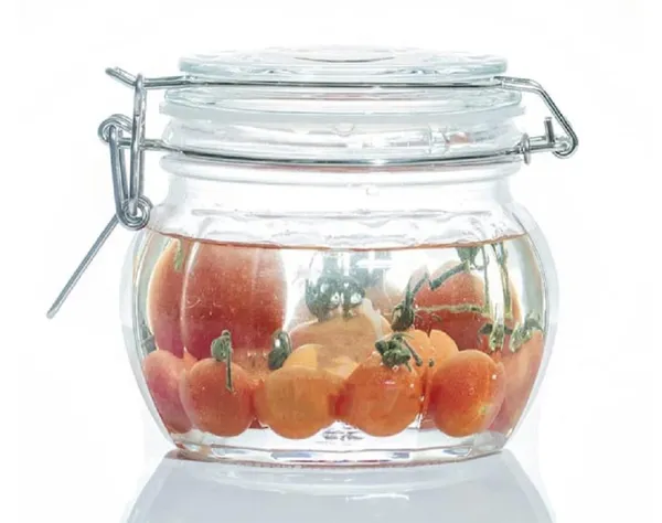 500_ML,_Airtight_Pop_Jar_Storage_Glass_Container_with_SS_Clip_Airtight_Lid_-_Grocery_Jar,_Cookie_Jar,_Candy_Jar,_Multipurpose_Kitchen_Container_Glass_Jar_Fancy_Cashew_Jar,_4_Piece,_Clear