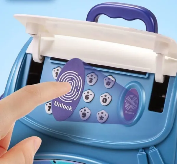 Mini_ATM_Piggy_Money_Safe_Coin_Bank,_Battery_Operated_Money_Saving_Bank_for_Real_Money_Cash_Coin_Musical_Piggy_Savings_Bank_Toy_with_passcode_&_Finper_Printer_scan_Function,_Blue