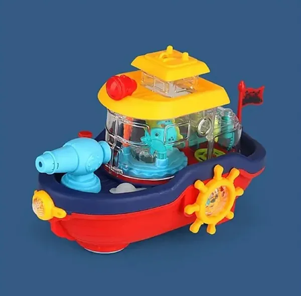 Battery_Operated_Bump_and_Go_Musical_Water_Cannon_Boat_Ship_Toy_for_Kids_3+_Years_Old_Boy_Girl,_Runs_ON_Ground_Multicolor