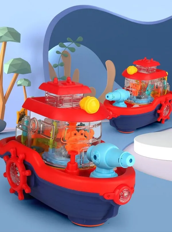 Battery_Operated_Bump_and_Go_Musical_Water_Cannon_Boat_Ship_Toy_for_Kids_3+_Years_Old_Boy_Girl,_Runs_ON_Ground_Multicolor
