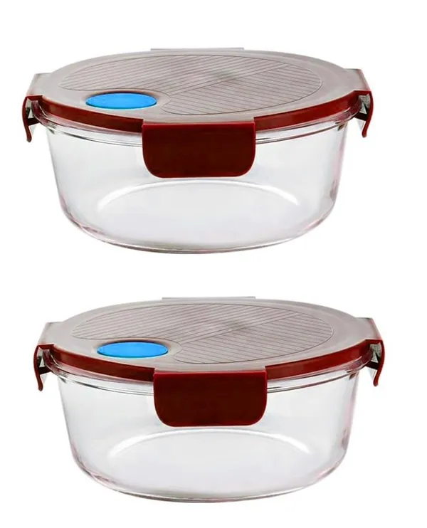 2_Pieces,_620_ML_Round_Borosilicate_Glass_Food_Storage_Oven_Safe_Container_Set_with_Air_Vent_Lid_Airtight_Lid_Microwave_Safe_Bowl,_Glass_Lunch_Box,_Red