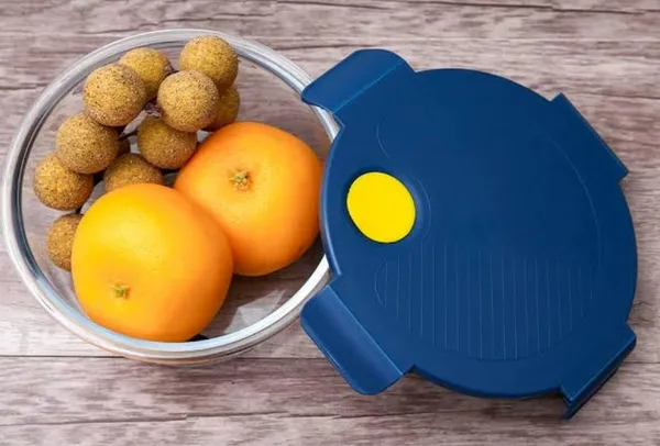 620_ML_Round_Borosilicate_Glass_Food_Storage_Oven_Safe_Container_Set_with_Air_Vent_Lid_Airtight_Lid_Microwave_Safe_Bowl,_Glass_Lunch_Box,_1_Piece,_Blue
