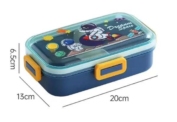 710_ML_Leak_Proof_Stainless_Steel_Lunch_Box_2_Compartment_Proof_Tiffin_Box_Adult_Office_Worker_School_Lunch_Box,_Space_Station_Theme