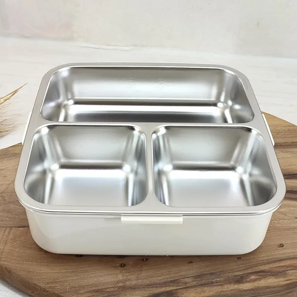 3_Compartment_Leak_Proof_1120_ML_Leak_Proof_Stainless_Steel_Lunch_Box_2_Level_Spill_Proof_School_Picnic_Tiffin_Lunch_Box,_Elephant_Grey